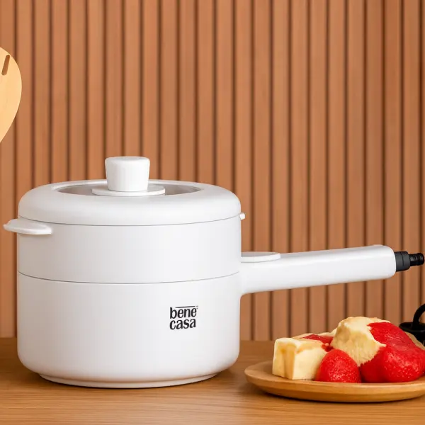 🍲 Panela Elétrica Multicooker 2L 220V – Praticidade, Versatilidade e Eficiência na Sua Cozinha