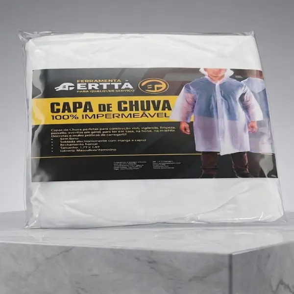 🛡️ Capa de Chuva E.V.A. Premium ERTTA - Ultra Resistente 🌧️