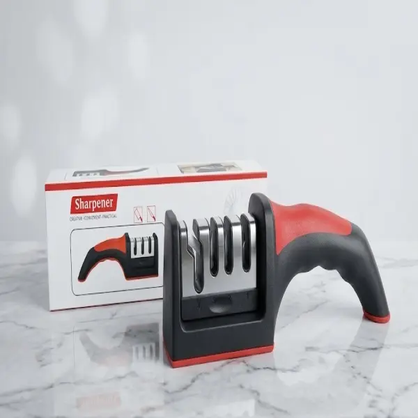 🔪 Afiador de Facas Profissional 3 Estágios - Corte Perfeito ✨