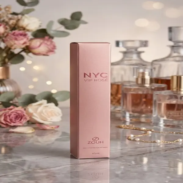 ✨ Deo Colônia Feminina Zouh NYC VIP ROSÉ – Brilho e Elegância 🥂